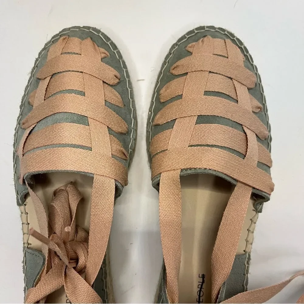 Free People‎ Heat Wave Wrap Ballet Inspired Espadrilles New in Box